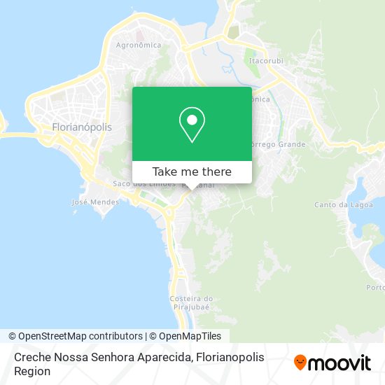 Mapa Creche Nossa Senhora Aparecida