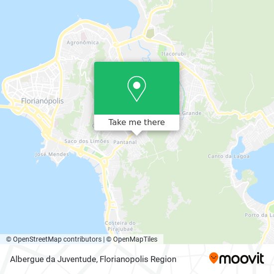 Albergue da Juventude map