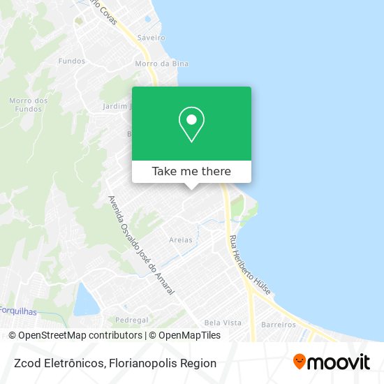 Zcod Eletrônicos map