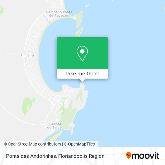 Ponta das Andorinhas map
