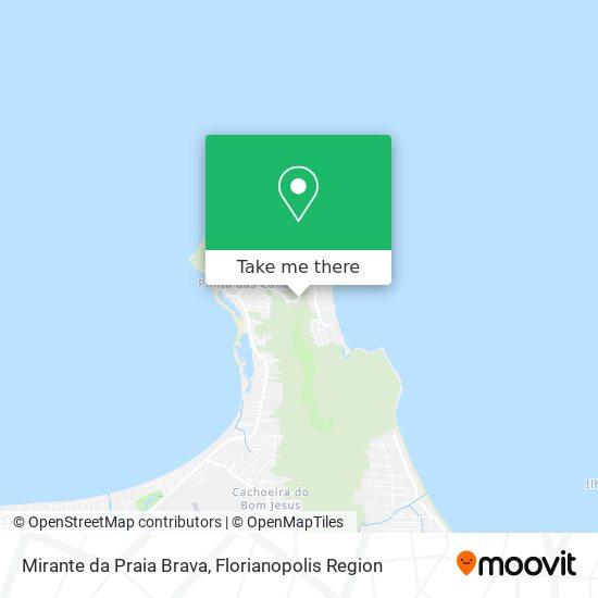 Mirante da Praia Brava map