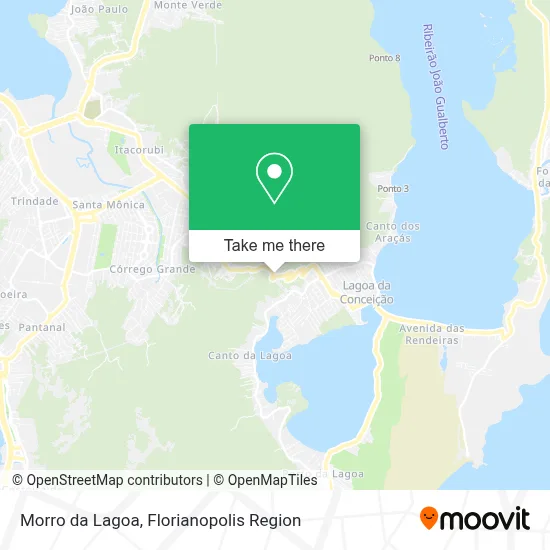 Morro da Lagoa map