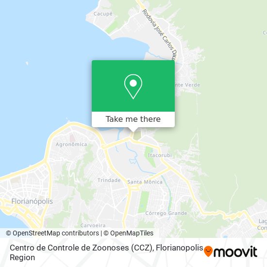 Centro de Controle de Zoonoses (CCZ) map