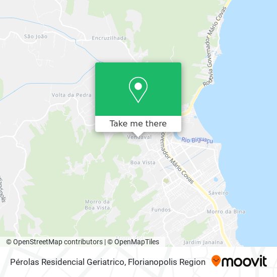 Pérolas Residencial Geriatrico map