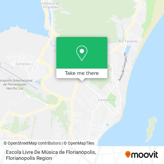 Escola Livre De Música de Florianópolis map