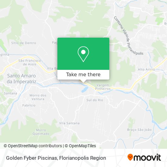 Golden Fyber Piscinas map