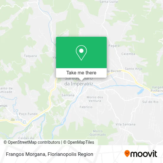 Frangos Morgana map
