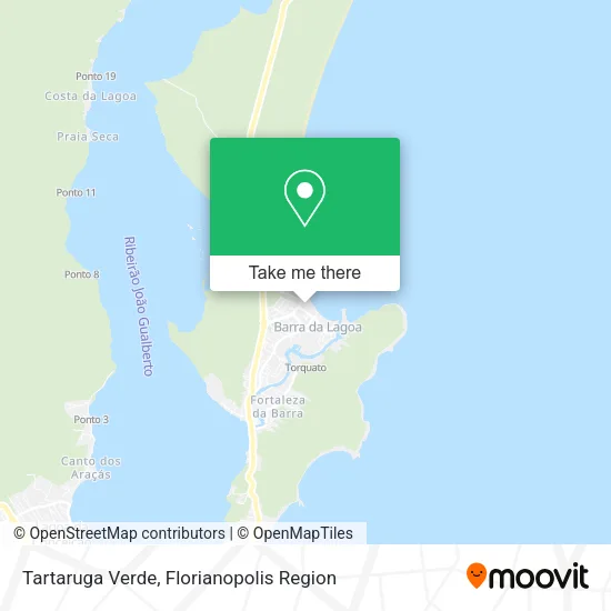 Tartaruga Verde map