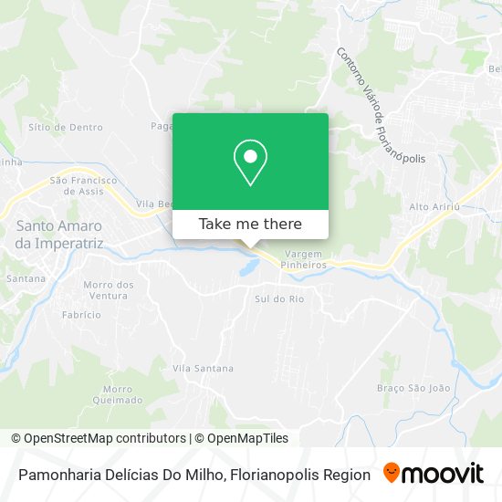 Pamonharia Delícias Do Milho map