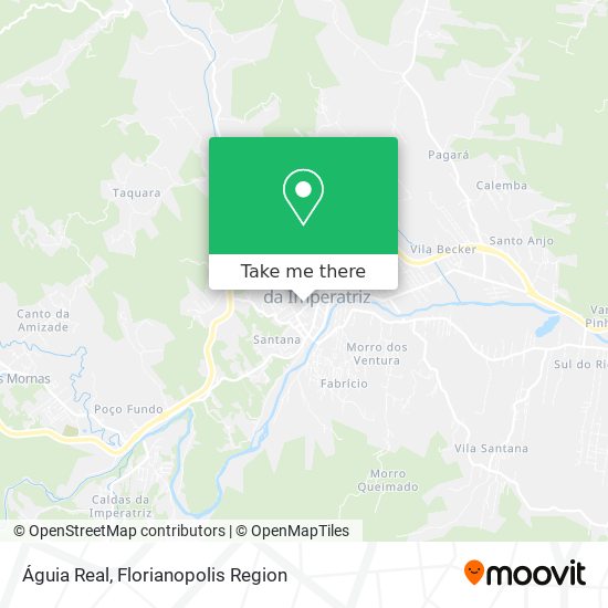 Águia Real map