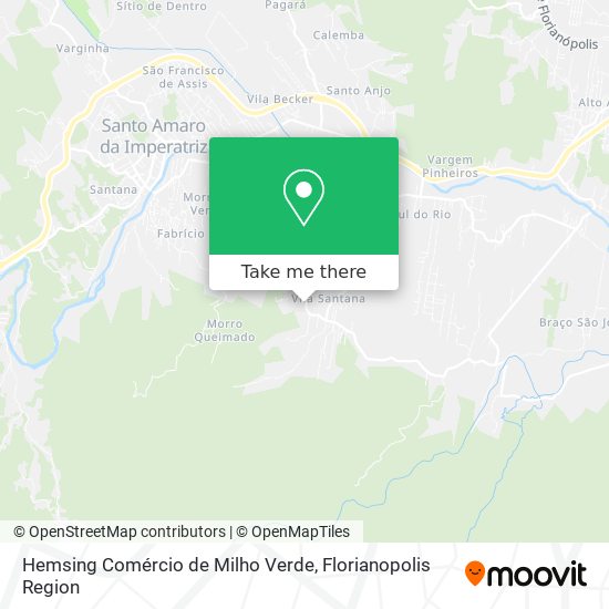 Hemsing Comércio de Milho Verde map