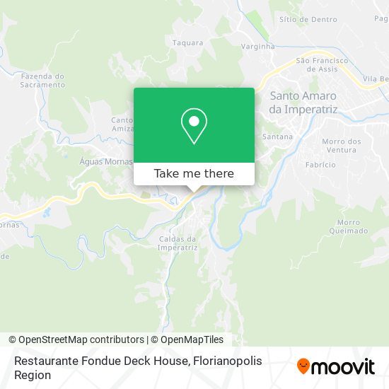 Restaurante Fondue Deck House map