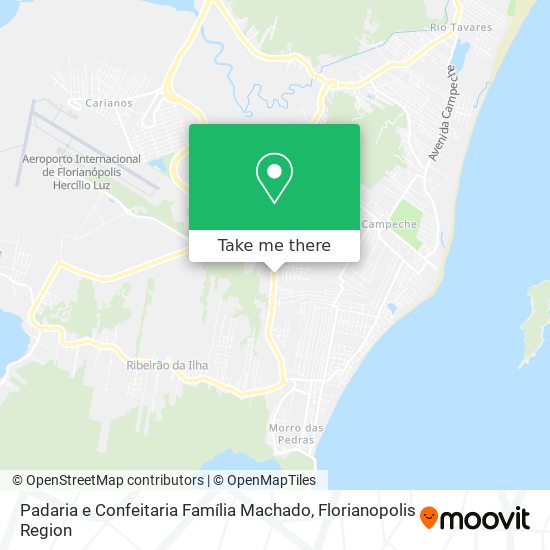 Padaria e Confeitaria Família Machado map