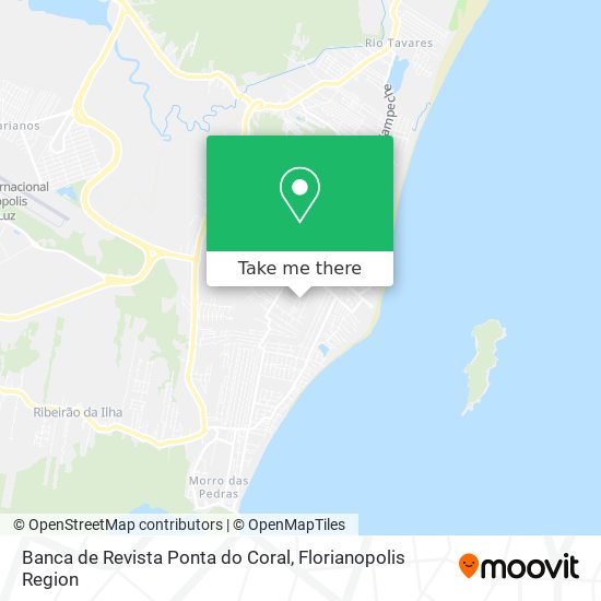 Banca de Revista Ponta do Coral map