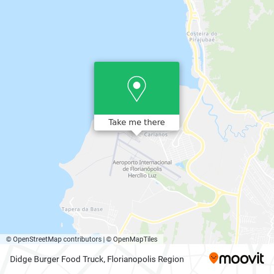 Mapa Didge Burger Food Truck
