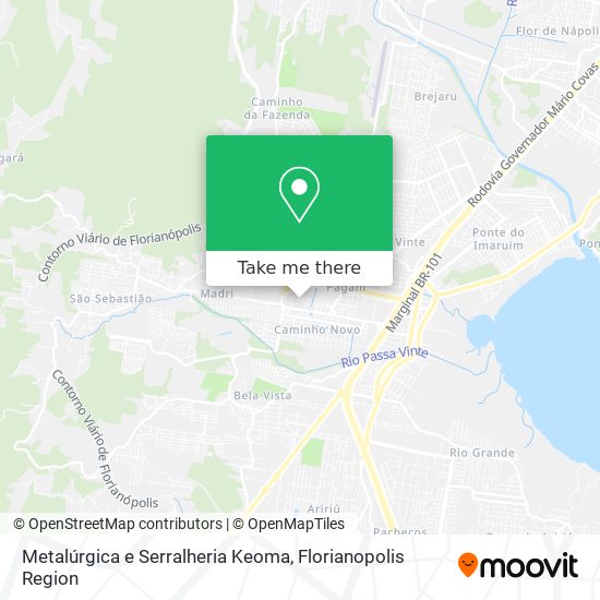 Metalúrgica e Serralheria Keoma map