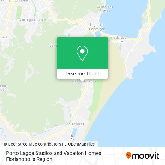Porto Lagoa Studios and Vacation Homes map