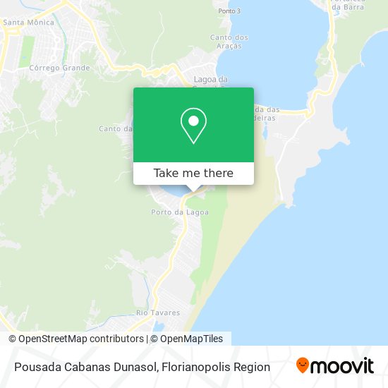 Pousada Cabanas Dunasol map