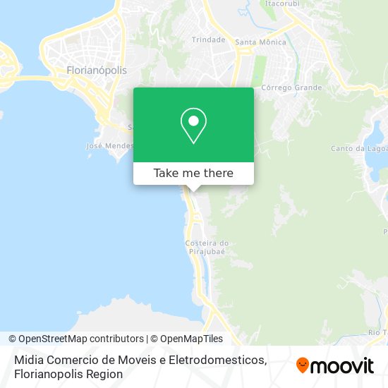 Midia Comercio de Moveis e Eletrodomesticos map