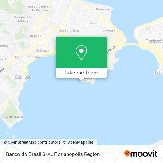 Banco do Brasil S/A. map