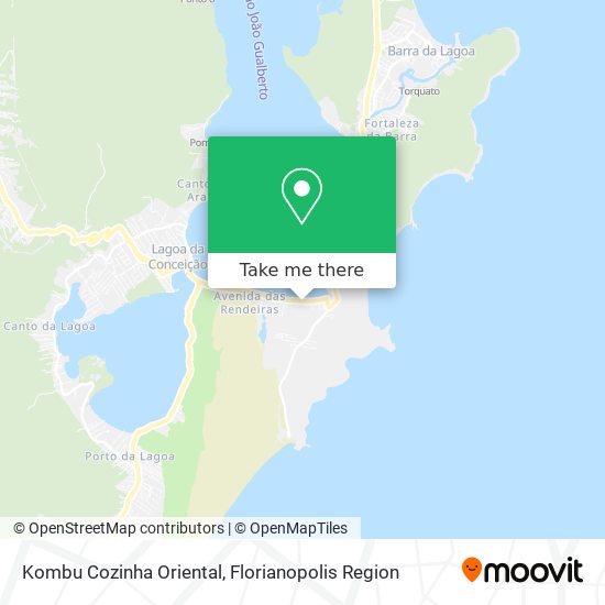 Kombu Cozinha Oriental map