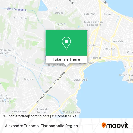 Alexandre Turismo map