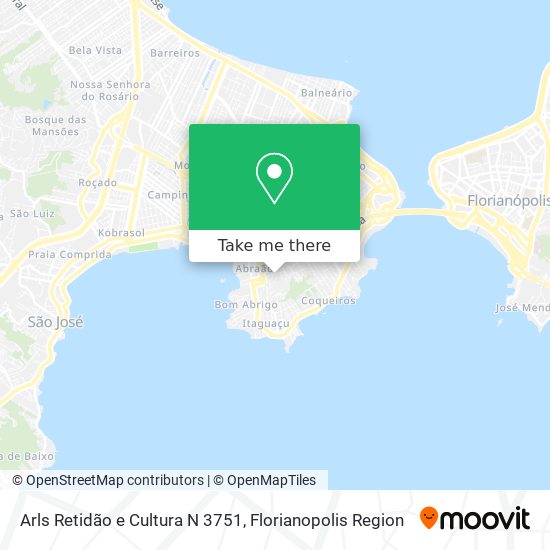 Arls Retidão e Cultura N 3751 map