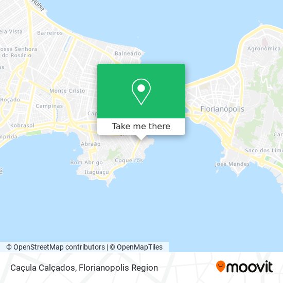 Caçula Calçados map