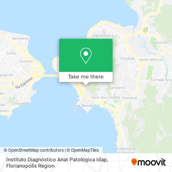 Instituto Diagnóstico Anat Patológica Idap map