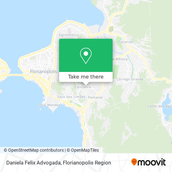 Daniela Felix Advogada map