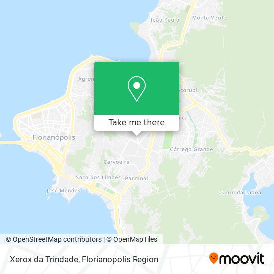 Mapa Xerox da Trindade