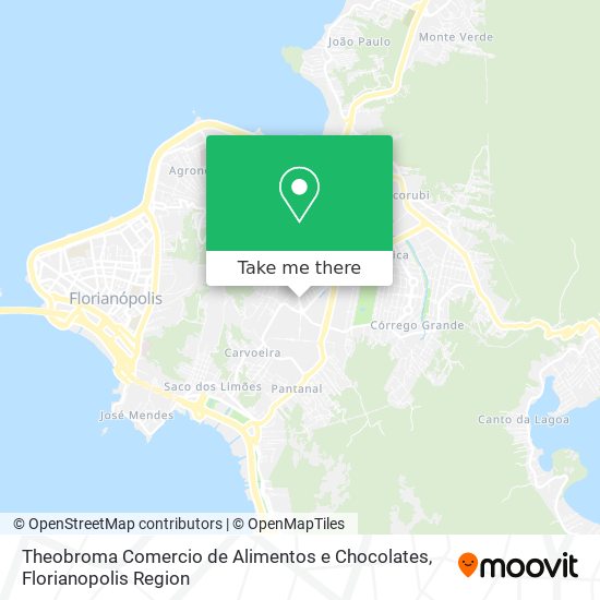 Theobroma Comercio de Alimentos e Chocolates map