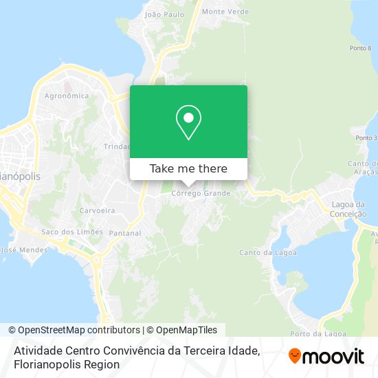 Mapa Atividade Centro Convivência da Terceira Idade