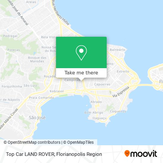 Top Car LAND ROVER map
