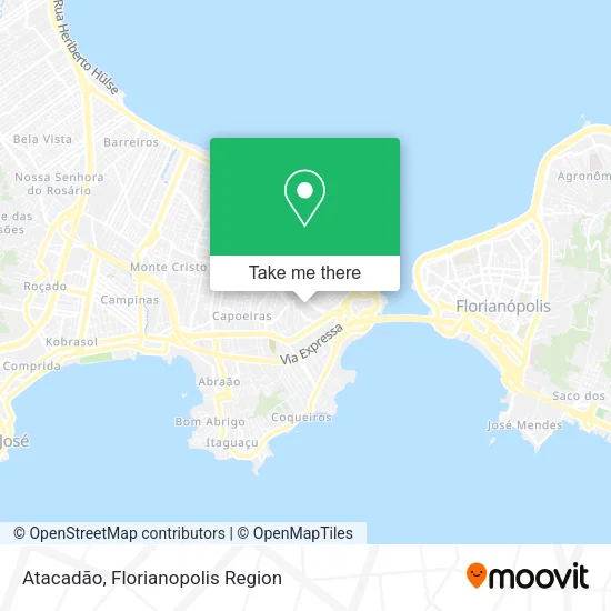 Atacadão map