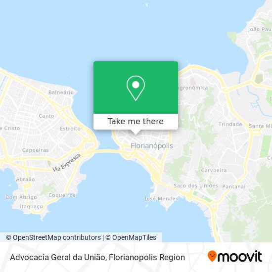 Advocacia Geral da União map