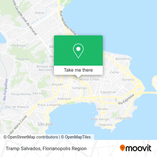 Tramp Salvados map