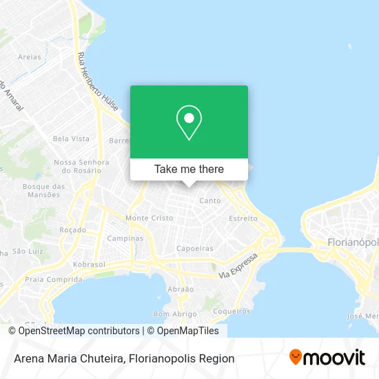 Arena Maria Chuteira map