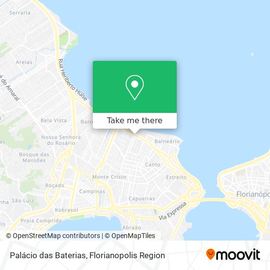 Palácio das Baterias map