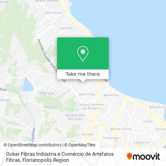 Ocker Fibras Indústria e Comércio de Artefatos Fibras map