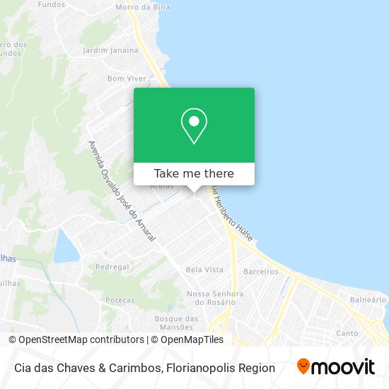 Cia das Chaves & Carimbos map