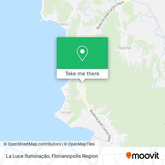 La Luce Iluminação map