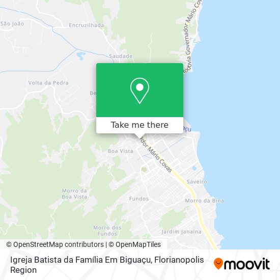 Igreja Batista da Família Em Biguaçu map