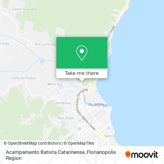 Acampamento Batista Catarinense map