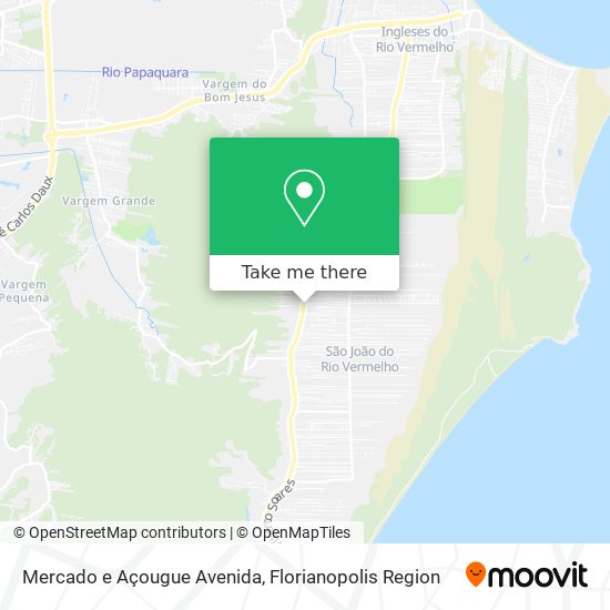 Mercado e Açougue Avenida map