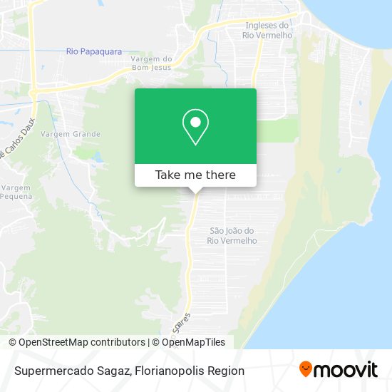 Supermercado Sagaz map