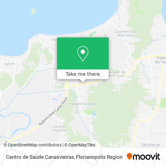 Centro de Saúde Canasvieiras map