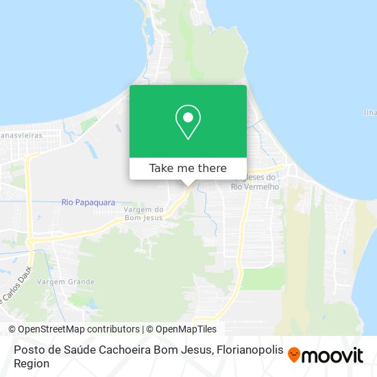 Posto de Saúde Cachoeira Bom Jesus map