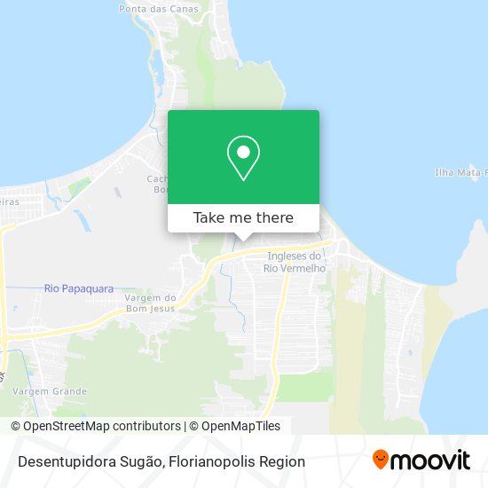 Desentupidora Sugão map