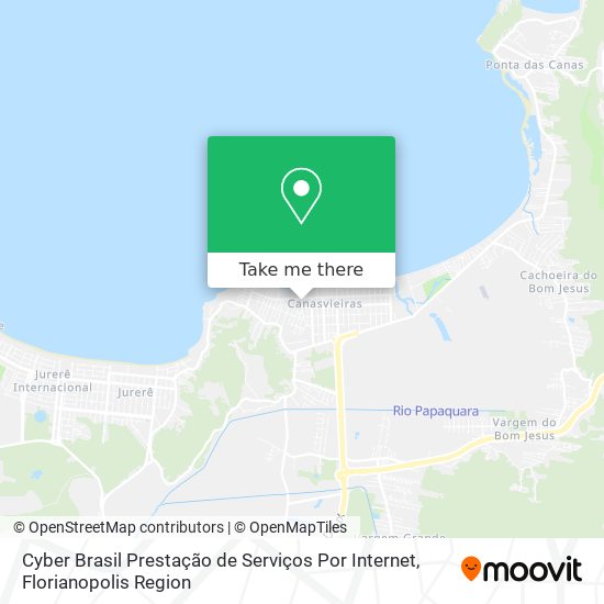 Cyber Brasil Prestação de Serviços Por Internet map